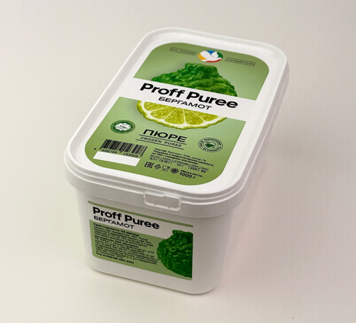 Пюре замороженное Бергамот Proff Puree, 1кг. Пюре замороженное Бергамот Proff Puree, 1кг.