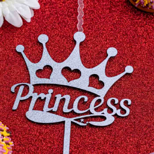 Топпер-свеча "Princess" хамелеон фото 2