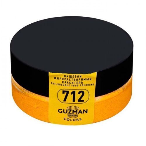 Краситель жирорастворимый GUZMAN (712) Желтый яичный, 5г